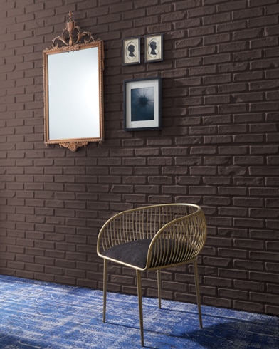 Painted wall with Black Bean Soup 2130-10