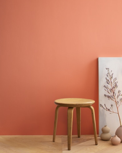 Mur peint en Drapeau Rouge 27