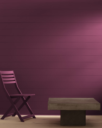Painted wall with Dark Burgundy 2075-10